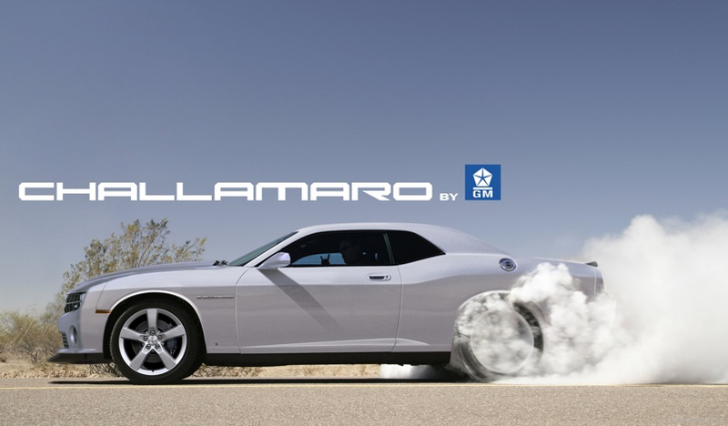 Illustration for article titled Jalopnik Photochop Contest: GM-Chrysler Merger Mashup!